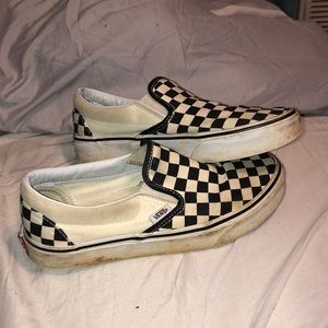 Checkered Vans